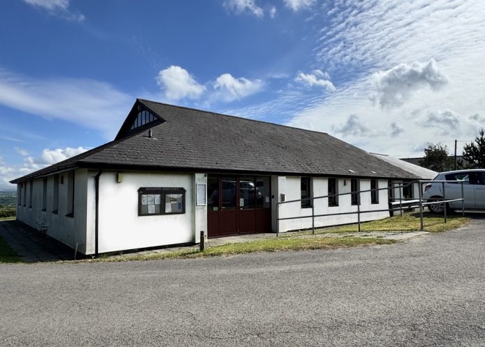Front view of Highampton Village Hall, Highampton, Devon